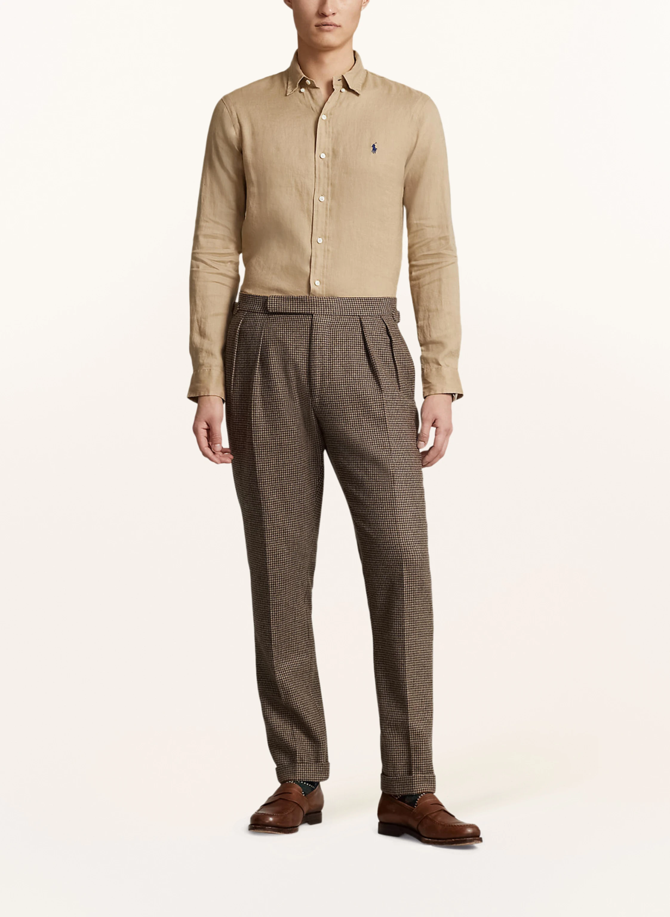 POLO RALPH LAUREN Leinenhemd Custom Fit