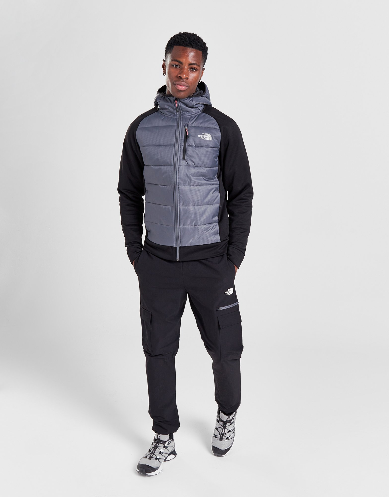 The North Face Sweat à capuche Mittlegi Hybrid Zippé Homme