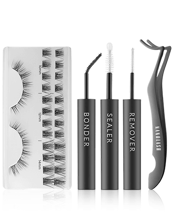 Nanolash DIY Eyelash Extensions Harmony Starter Kit 36Stück-5ml-5ml-5ml-1Stück