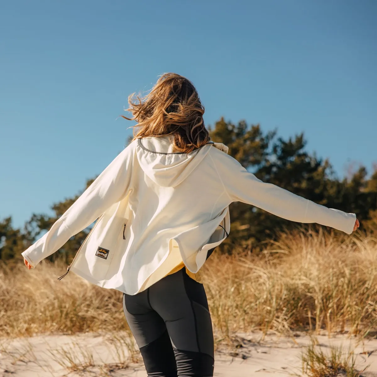 Lundhags Tived Merino Hoodie W Chalk White