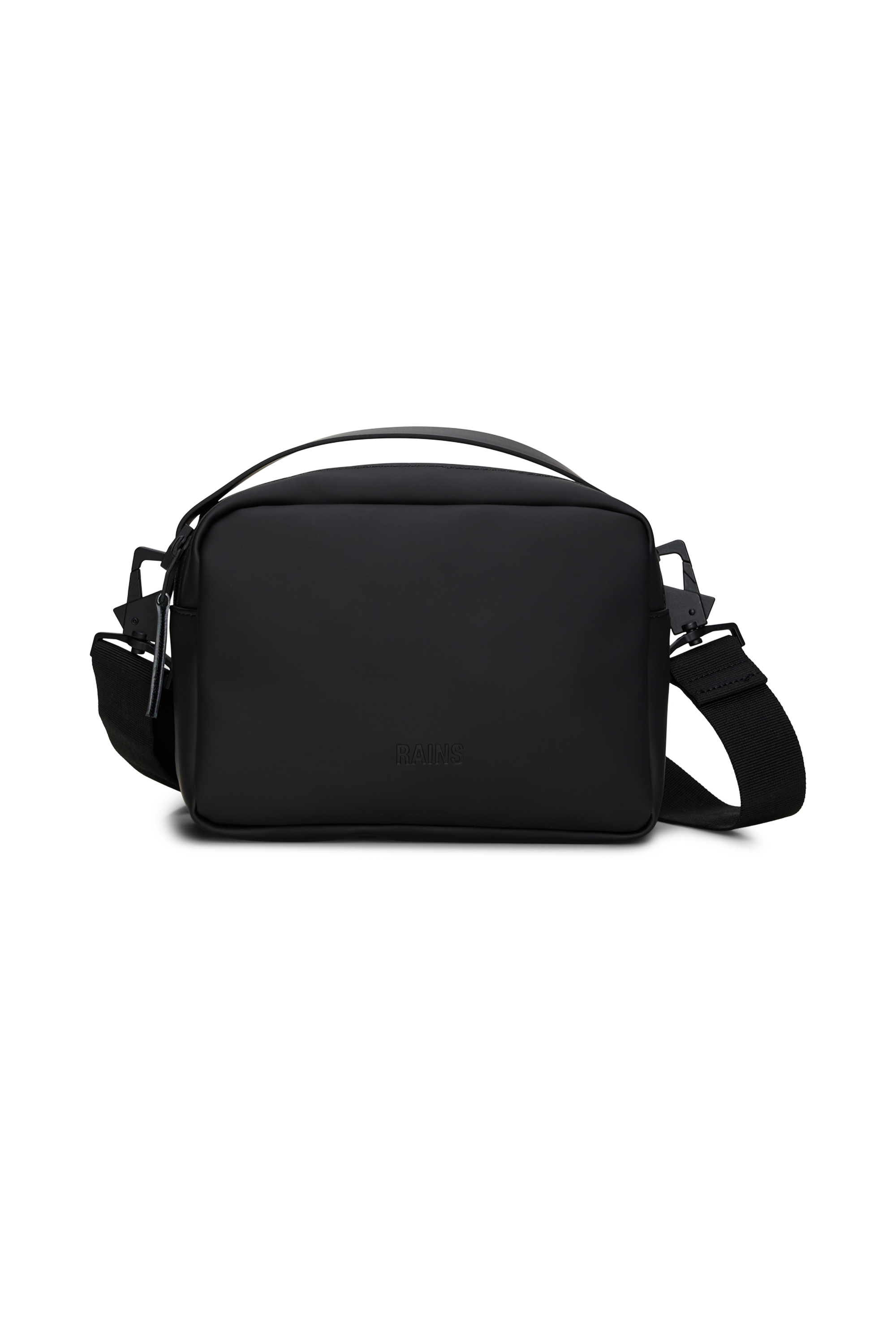 RAINS Sac bandoulière  BOX BAG Noir