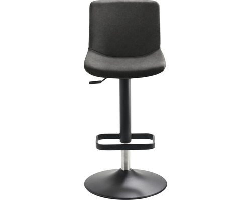 Barkruk Mayer Zitmeubelen 1235G 44 x 48 x 85 cm staal zwart/zwartgrijs