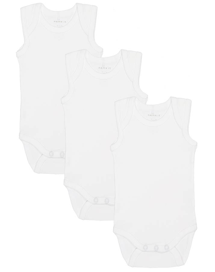 Träger-Body NBNBODY – TANK 3er-Set in weiß