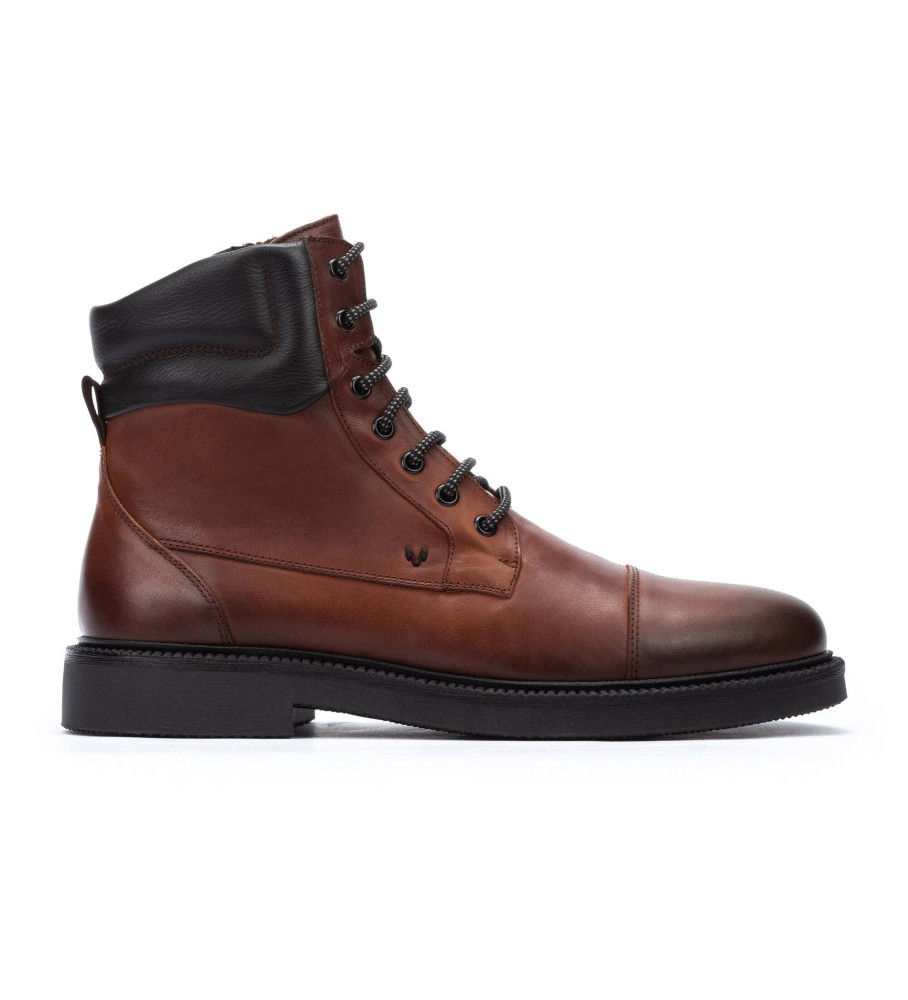 Botas Martinelli Royston de couro marrom