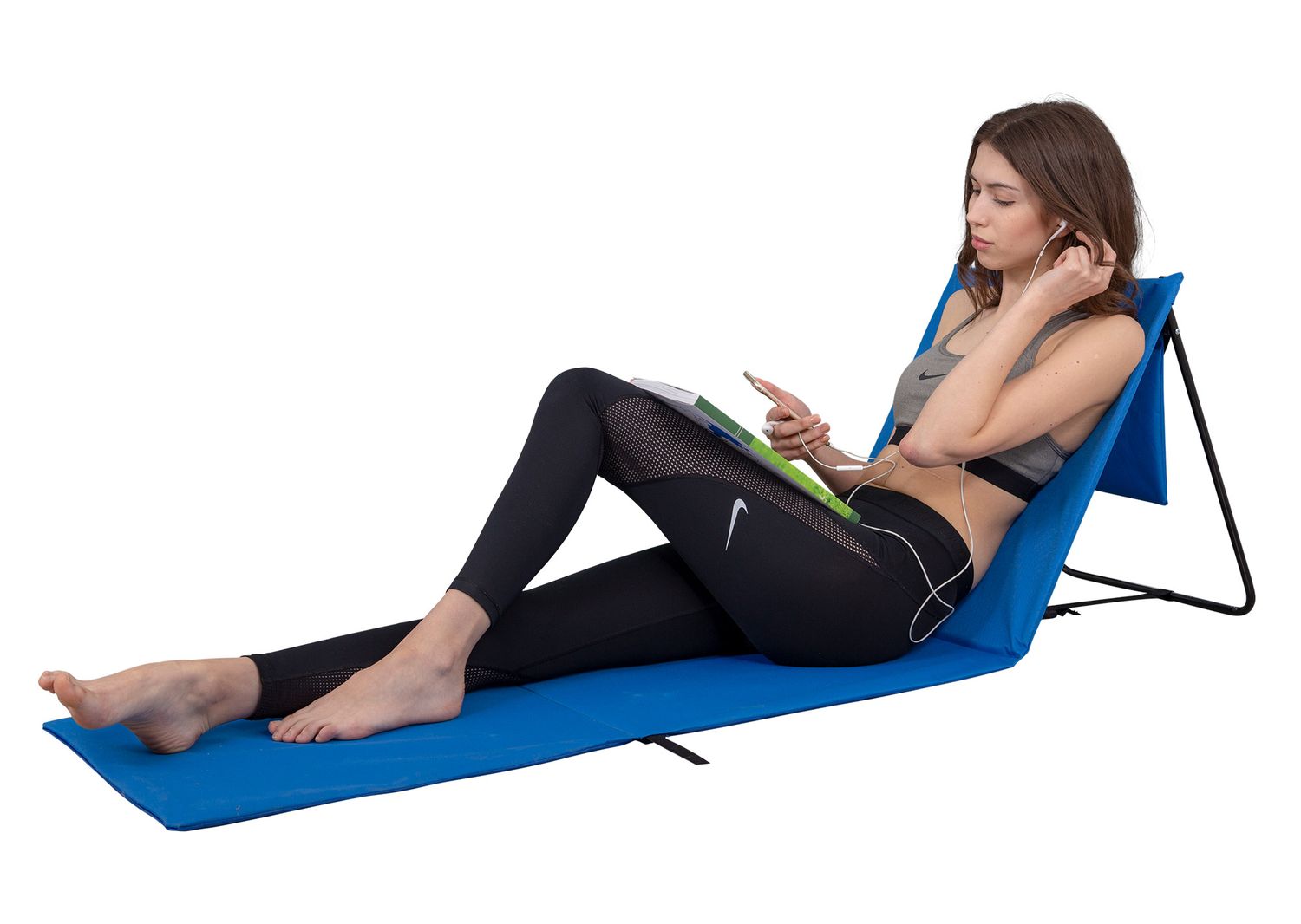 Strandmatte 2er Set blau