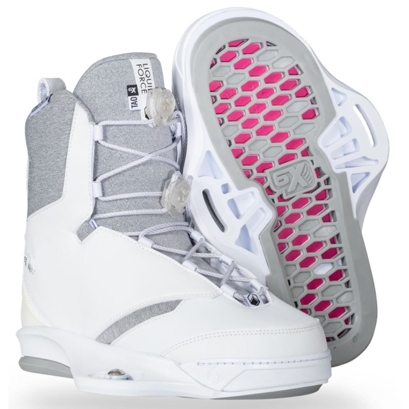 Chausse Wakeboard Liquid Force Tao 6X 2023-2024 Blanc - The Corner Shop