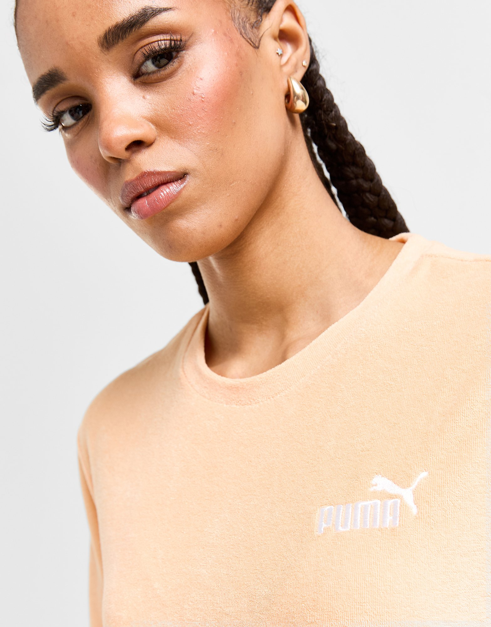 Puma T-shirt Court Knit Femme