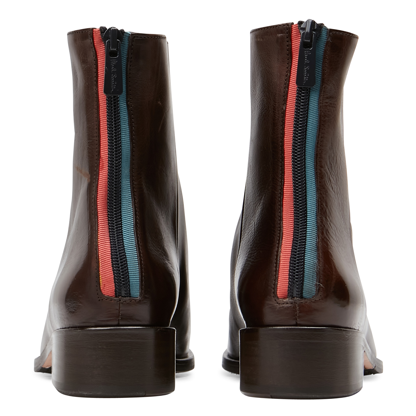 Bottines en cuir | Marron