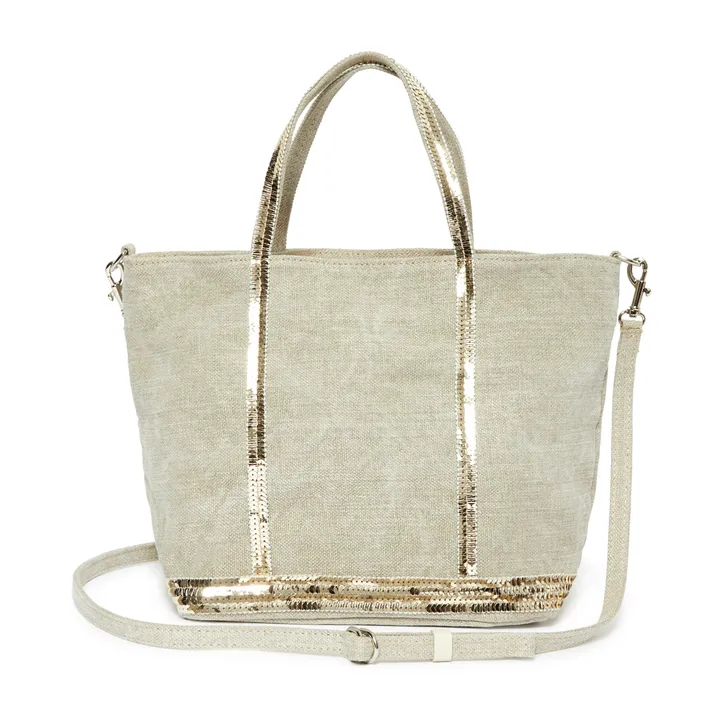 Vanessa Bruno Cabas Petit Lin et Sequins | Sable