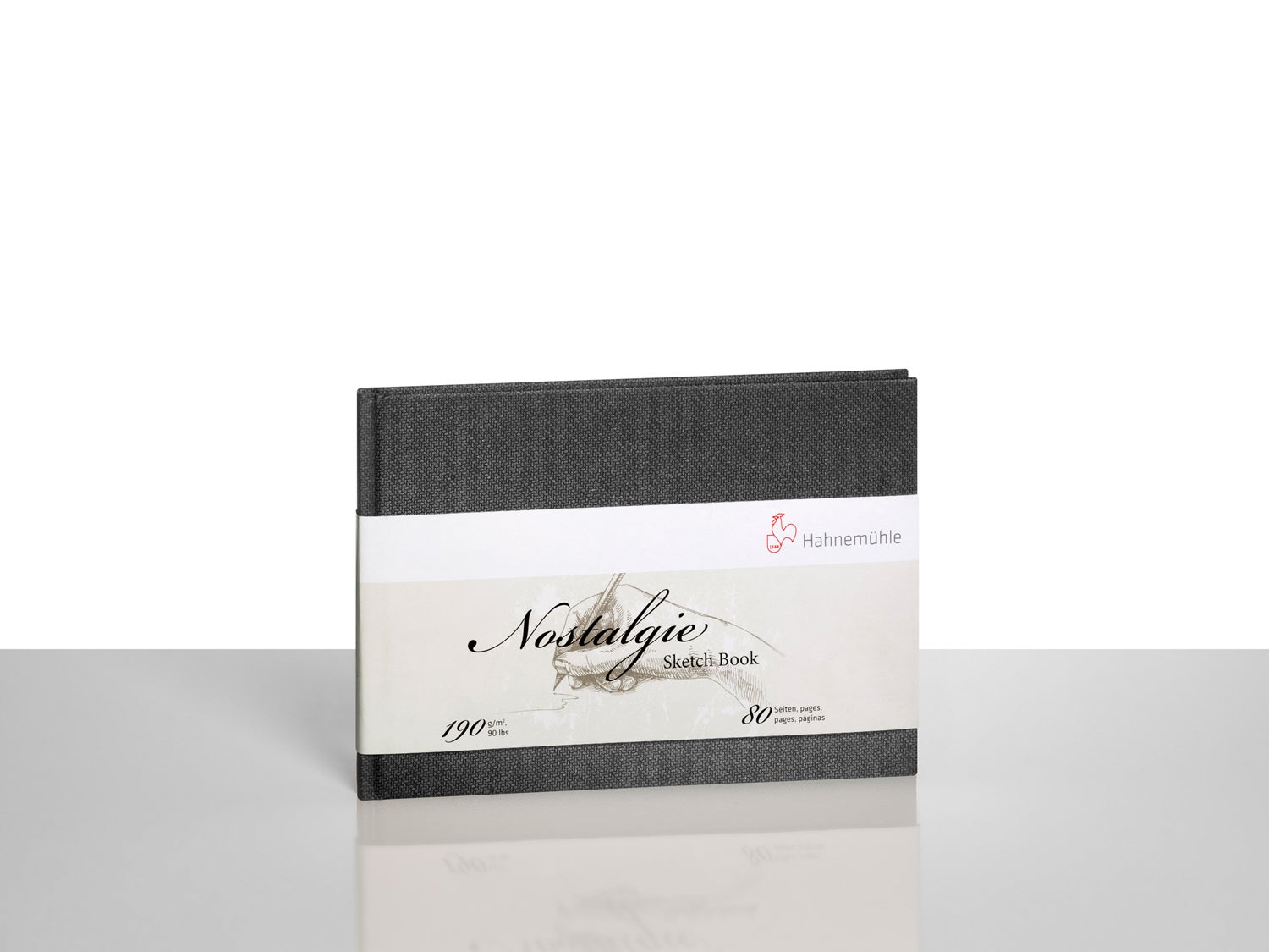 Hahnemühle Paper Nostalgia Schetsboek, DIN A6 liggend formaat, 190 g/m²