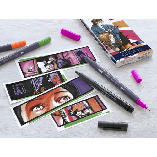 FABER-CASTELL Goldfaber Sketch Marker, 6er-Sets