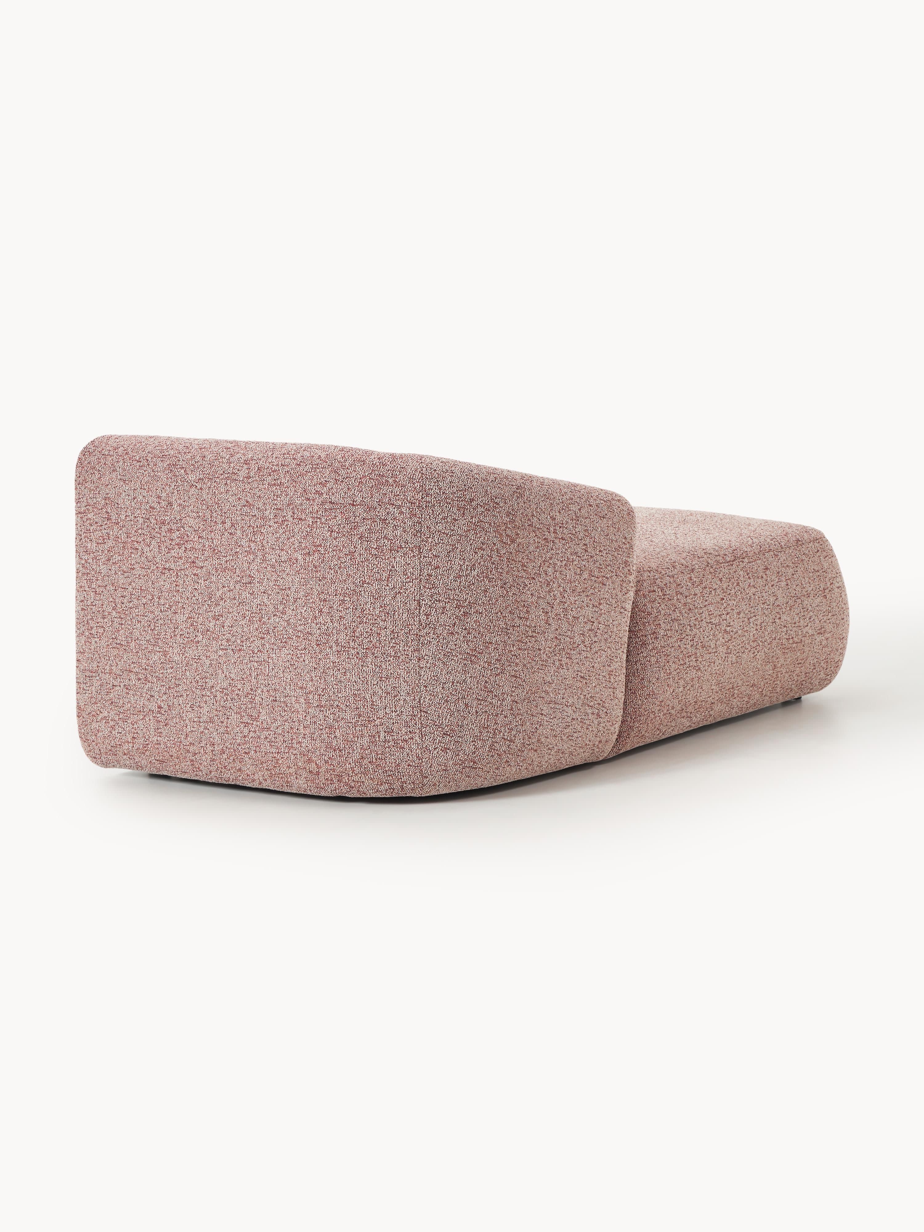 Bouclé ottomane hoekmodule Sofia
