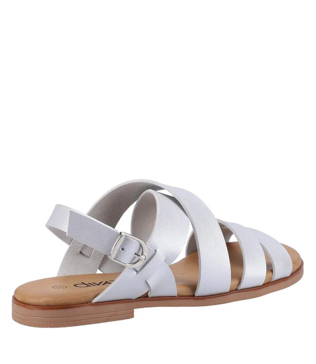 Divaz - Sandales SIENNA - Femme (Argenté) - UTFS9825