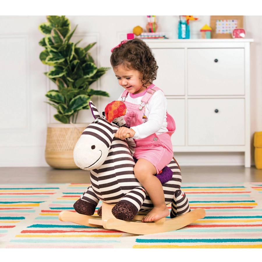 B.TOYS B. Rocking Zebra 1