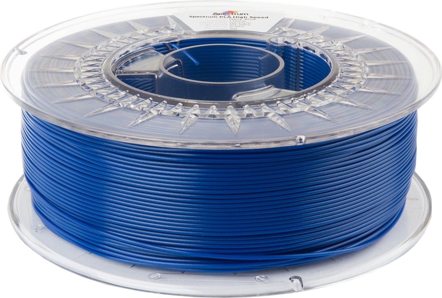 Spectrum  Premium PLA High Speed Navy Blue, 1,75 mm / 1000 g    PLA Material speziell für den Hochgeschwindigkeitsdruck
