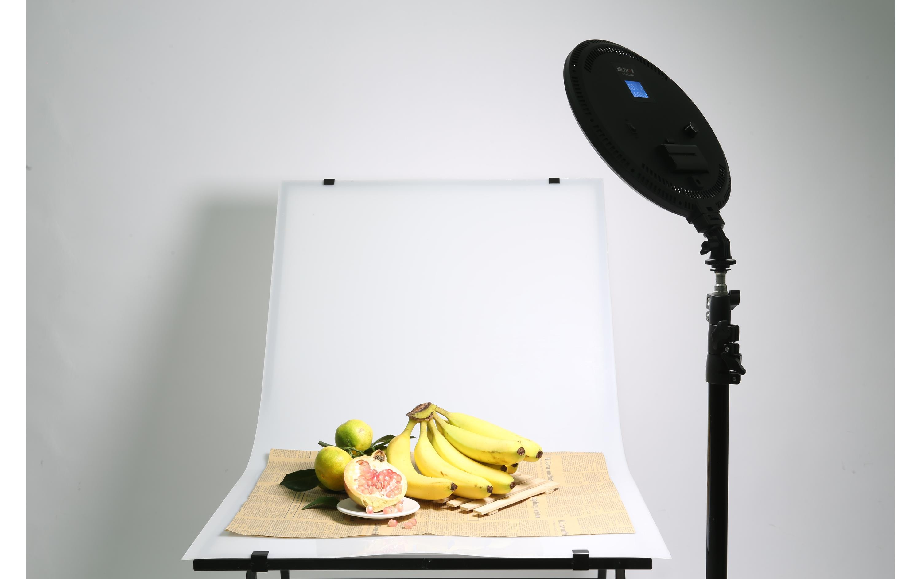 Videoleuchte VL-500T Bi-colorUltrahelle LED-Leuchte mit übersichtlichem LCD-Display