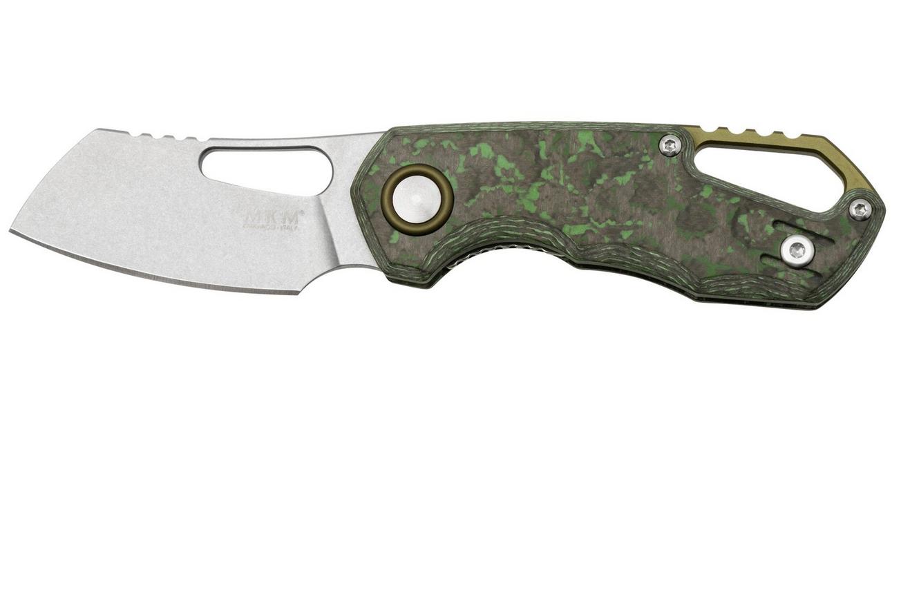 MKM Isonzo FX03-2CJ Cleaver Stonewashed, Jungle Wear Carbon Fiber zakmes, Jesper Voxnaes design