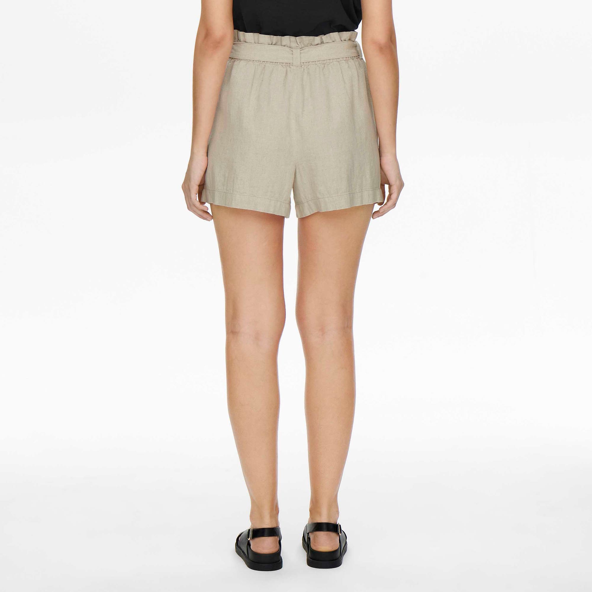 Short Femme beige