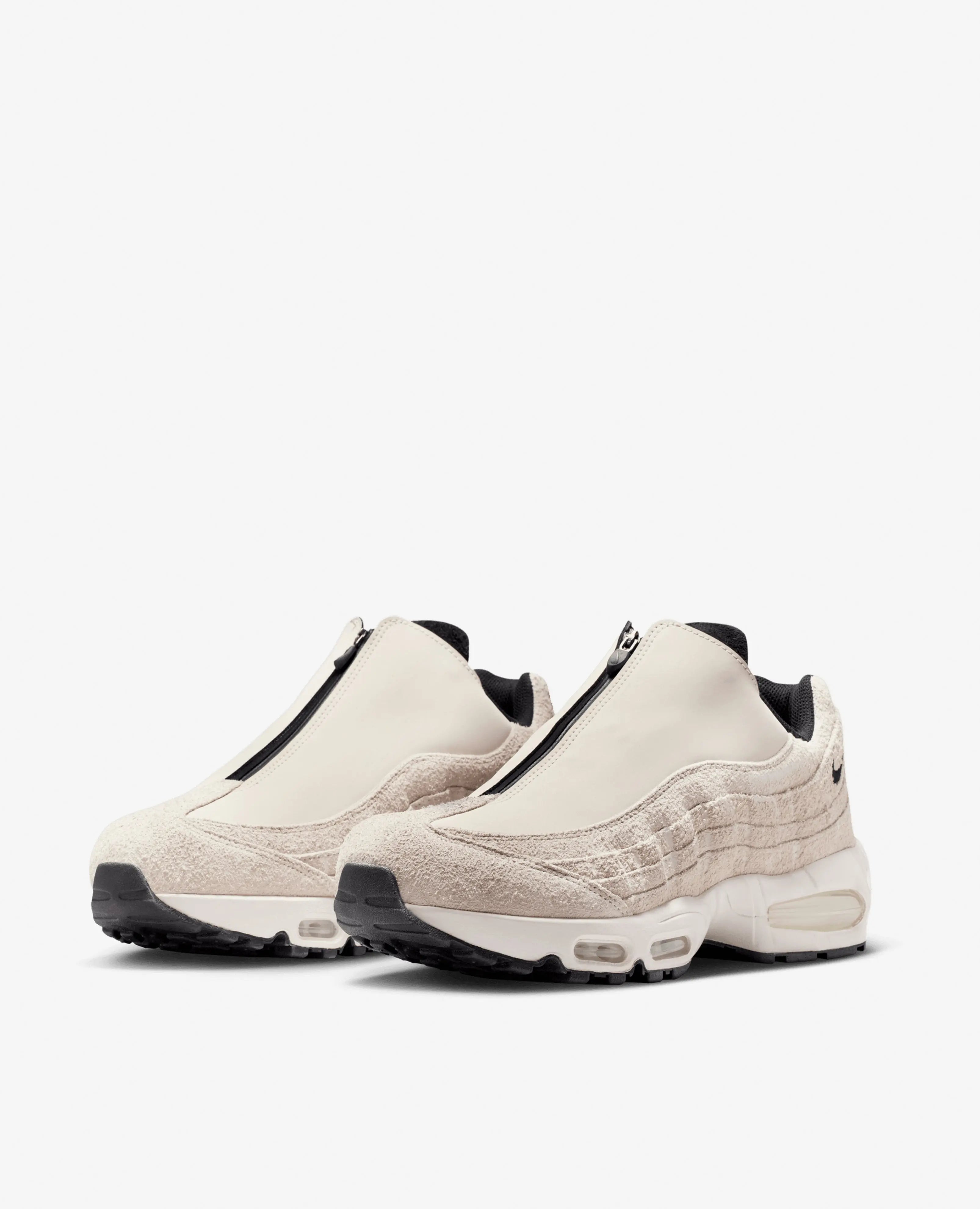 Nike Air Max 95 Big Bubble Zip Sp (Phantom/Black-Light Crimson-Smoke Grey)