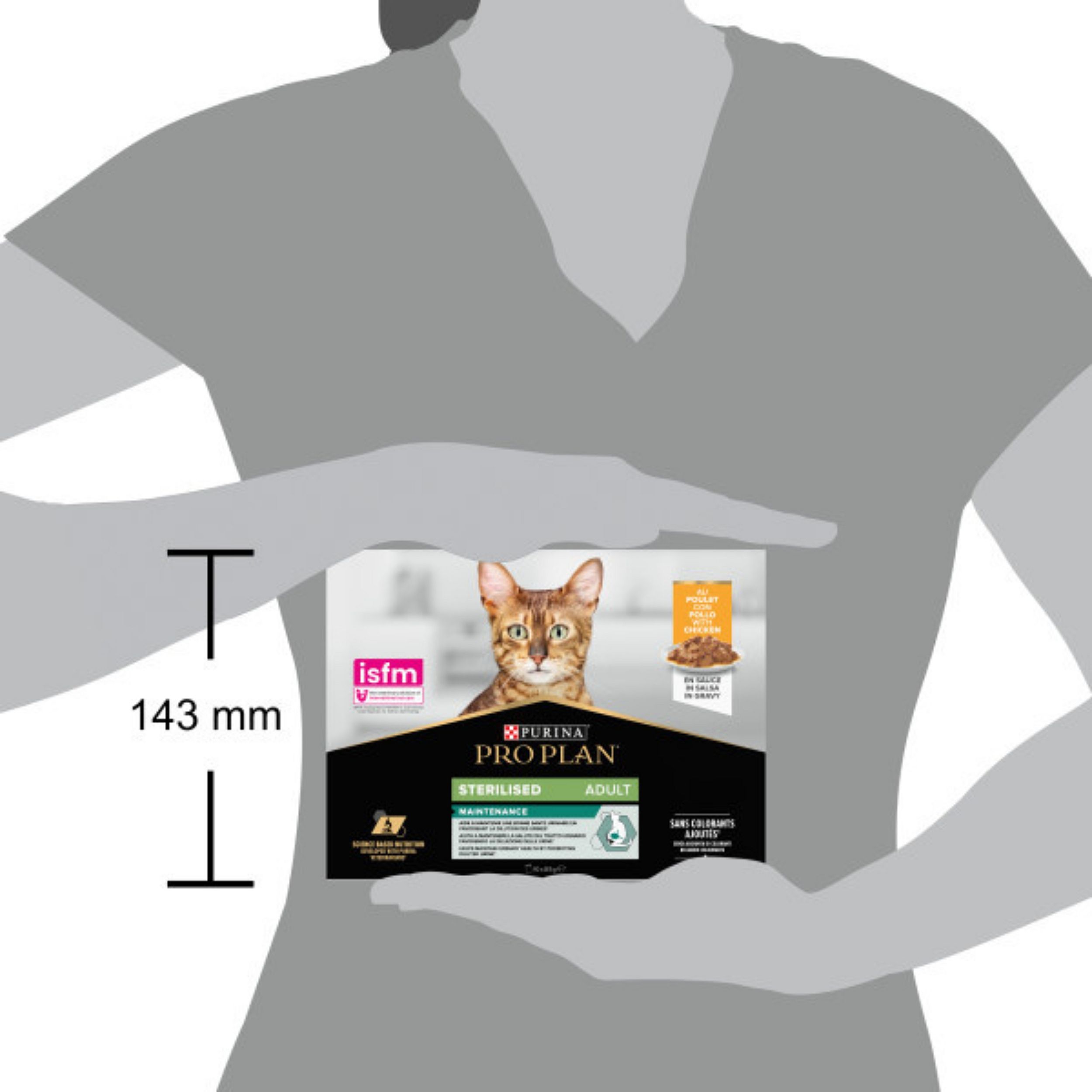 Purina Pro Plan Sterilised Maintenance Kat Kip 10 x 85 gram | 15812