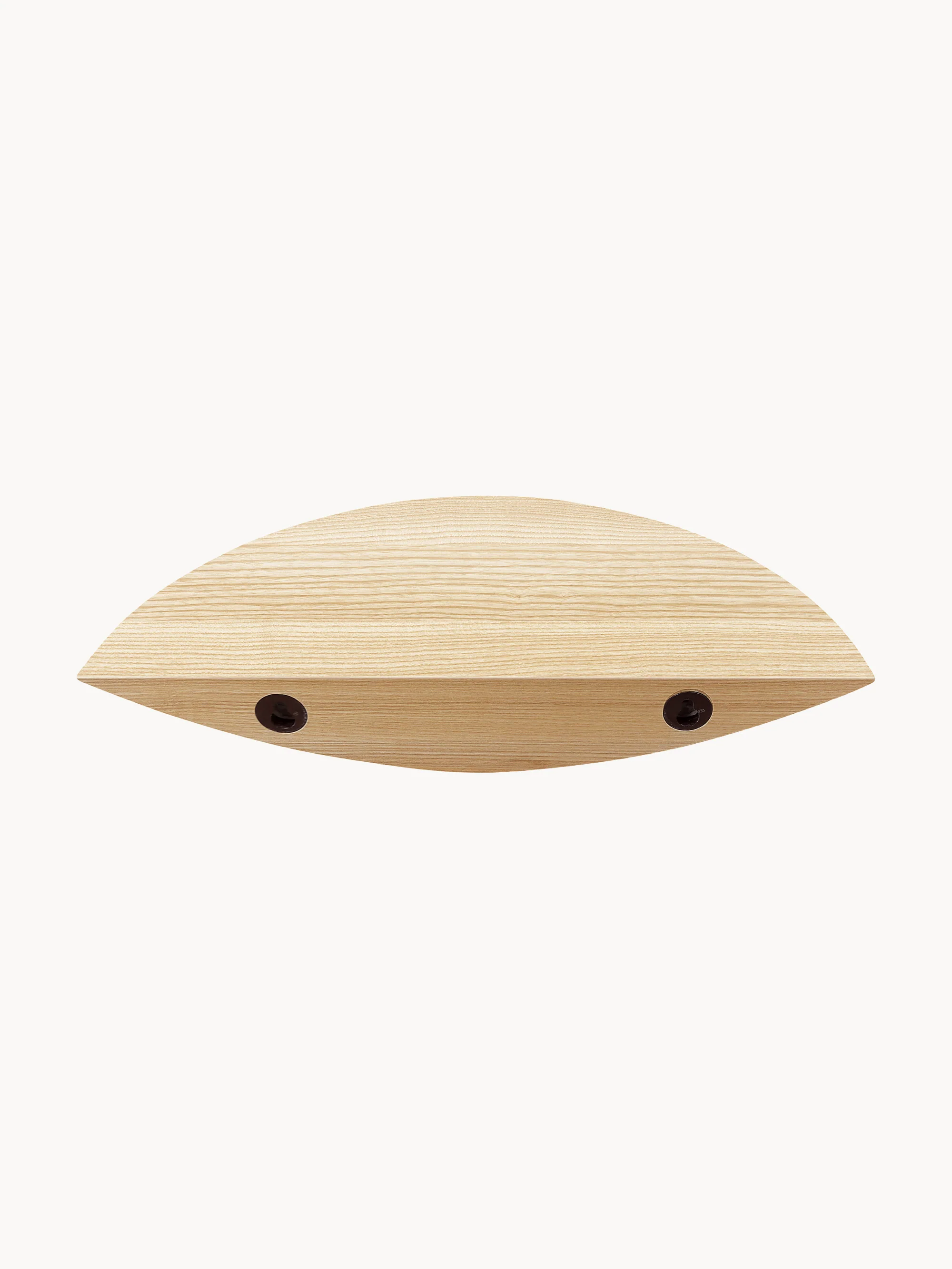 Wandrek Drop Floating van essenhout