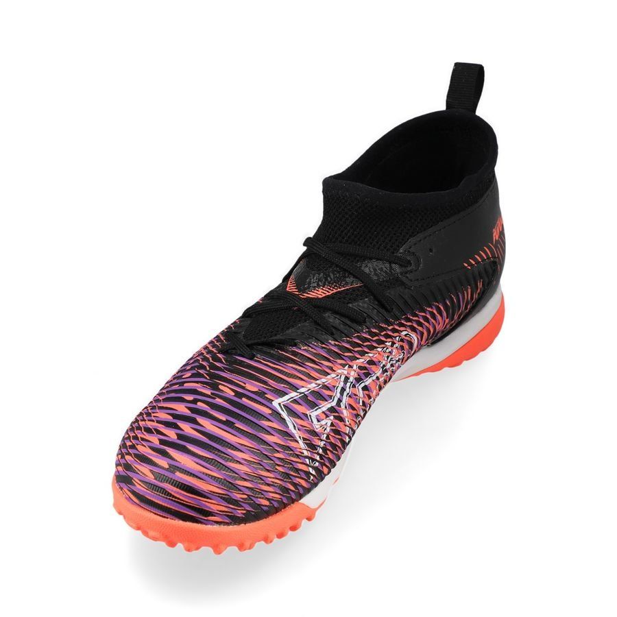 PUMA Future 8 Match   Mid TT Unlimited - Noir/Blanc/Glowing Red Enfant