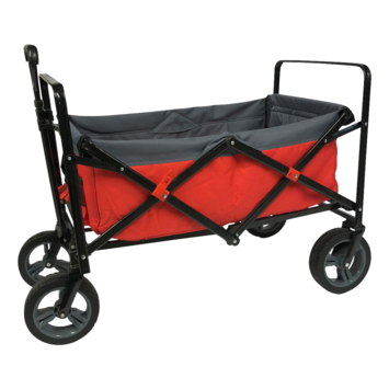 Outdoor Bolderwagen Rood/grijs