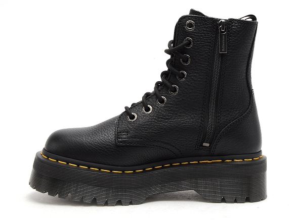 Dr martens boots bottine plates femme jadon 3 noir