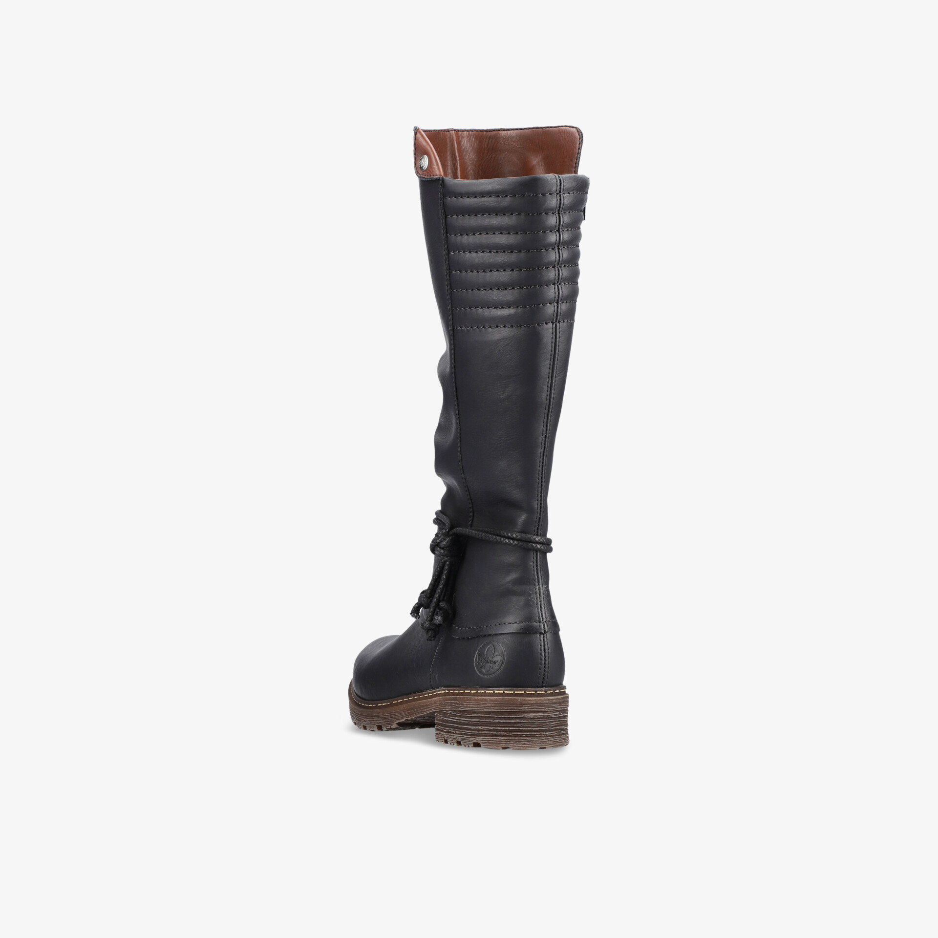 Rieker Damen Langschaftstiefel - Schwarz | reno.de