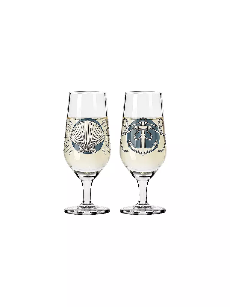 RITZENHOFF Schnapsglas 2-er Set BRAUCHZEIT #1 und #2 Philip Harris 2023 bunt