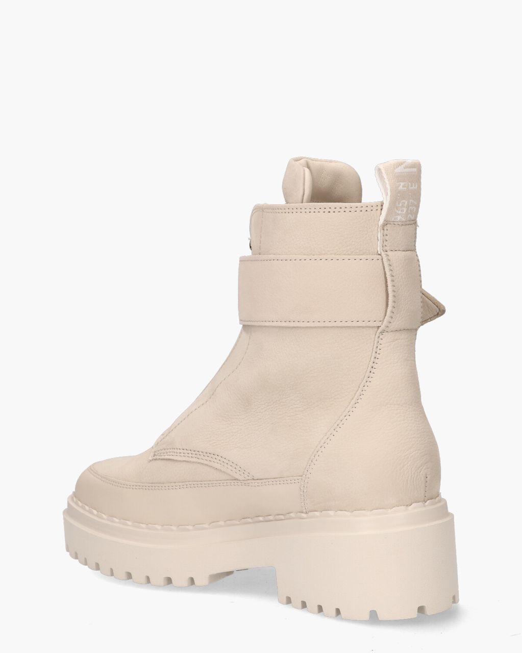 Nubikk Fae Ray Lichtbeige Dames Enkelboots