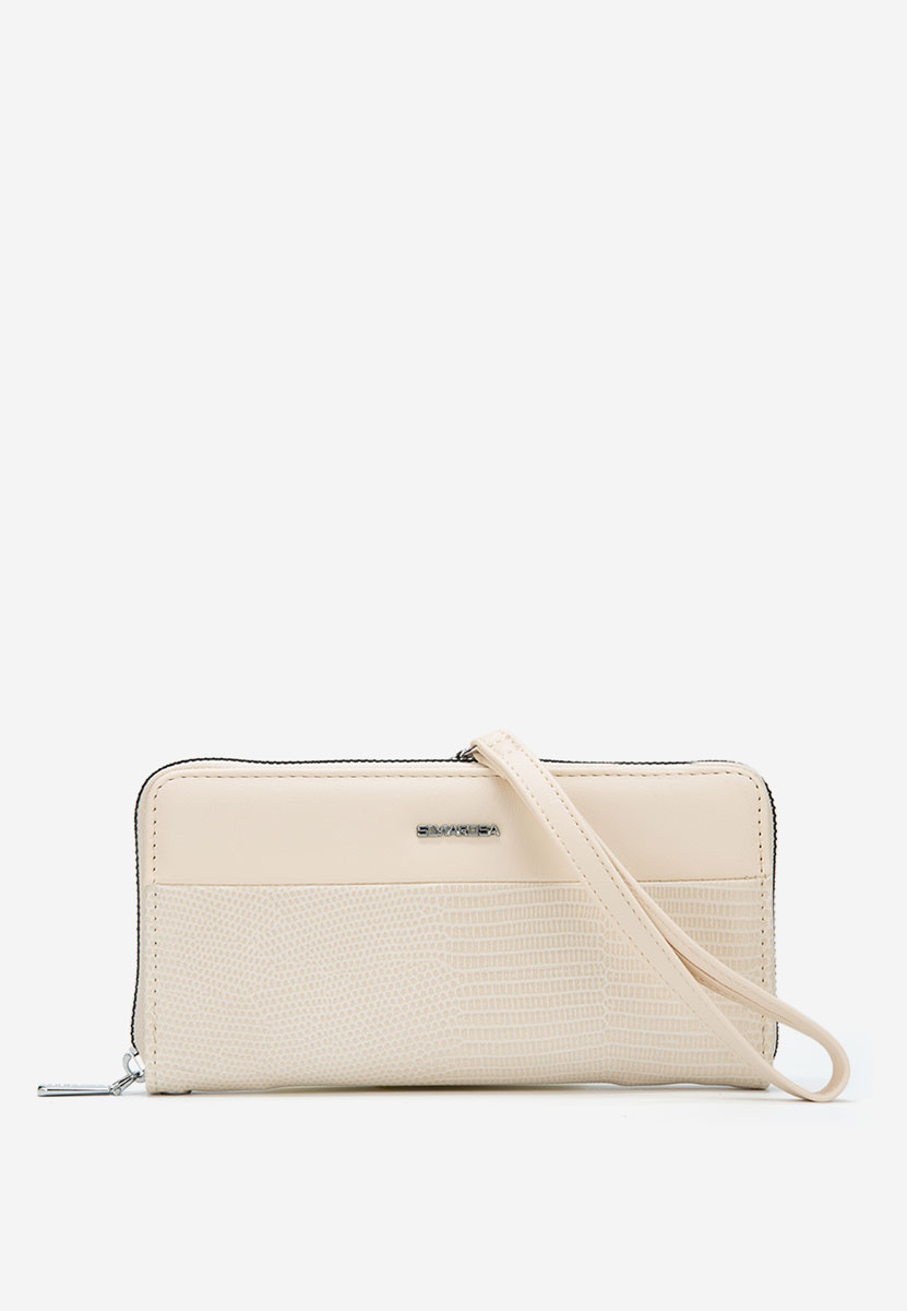 Portefeuille femme beige Silvia Rosa 3044