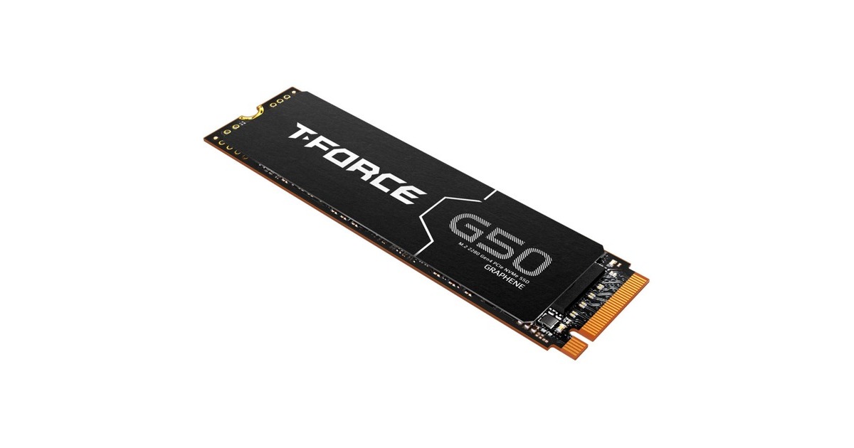 Team GroupT-FORCE G50 1 TB SSD  (PCIe 4.0 x4 | M.2 2280 | grafeen koellichaam)