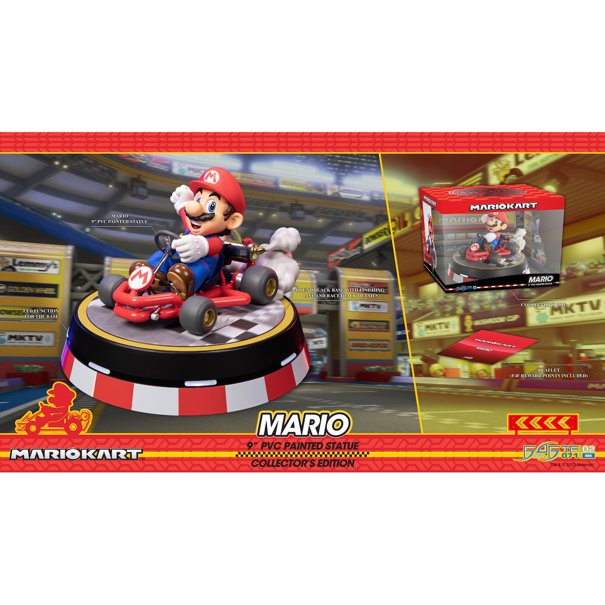 First 4 Figures Mario actionfigur (Mario Kart)