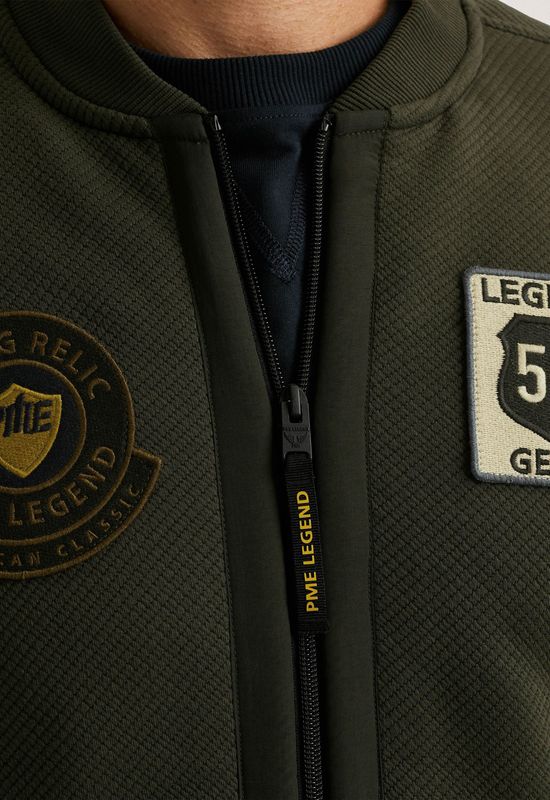 PME Legend - Sweat Jacket - Met Badges