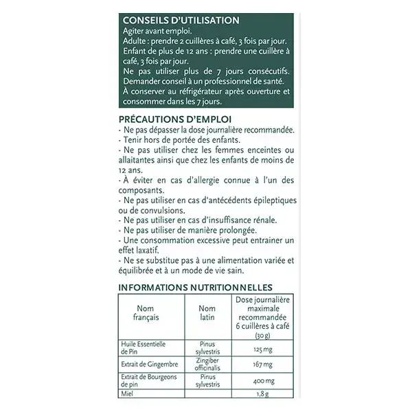 Phytosun Arôms Sirop Bronchosec 150ml