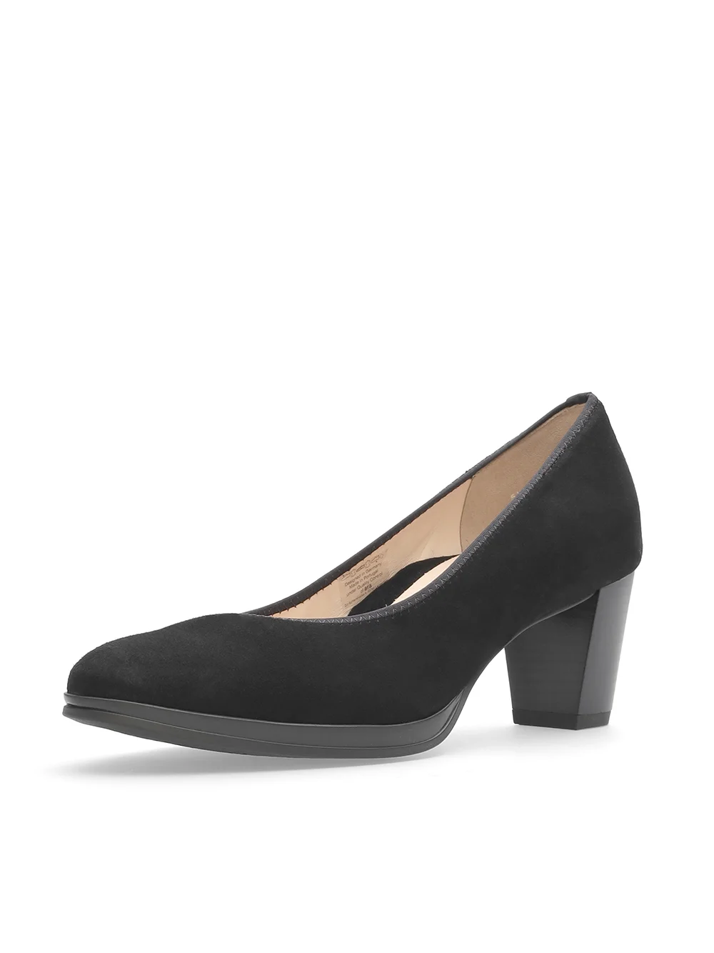 Plateaupumps Orly schwarz