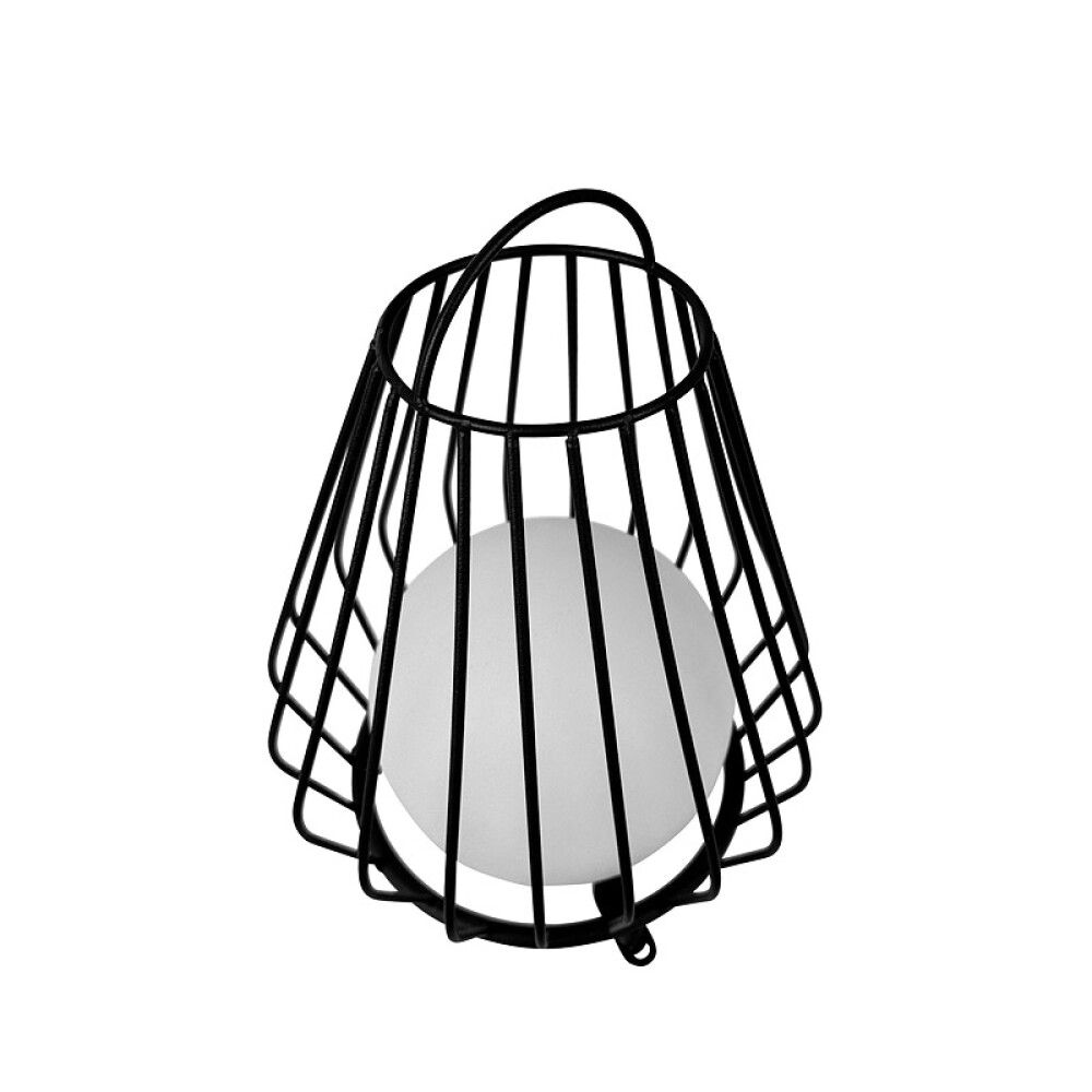 SOLCELLELAMPE DYBERG LARSEN EVESHAM SVART MEDIUM