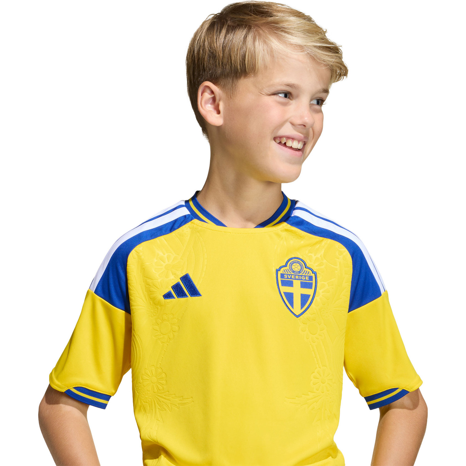 adidas Zweden Thuis Shirt Kids WK 2026
