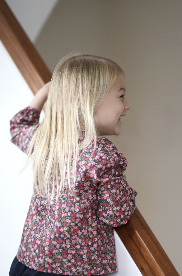 Huttelihut Blouse LS Made w Liberty Fabri Ava