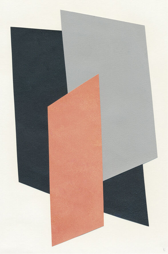 Poster & Frame Katrine Engman - d o y o u m i n d a r t - NOV A SILVER LINING 50X70 Flerfarvet