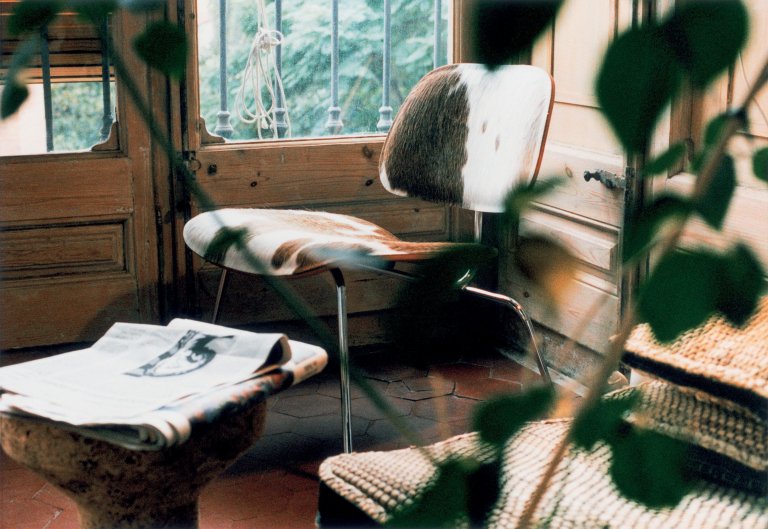 Vitra LCM fauteuil naturel