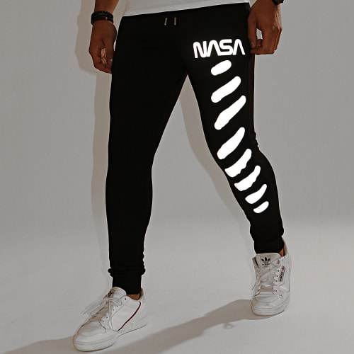 Pantalon Jogging Skid Reflective Noir
