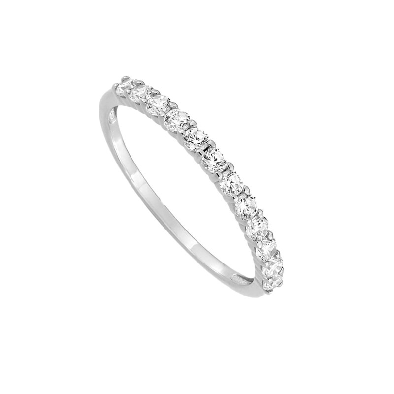 Bague Femme - Oxyde de zirconium - Or 9 Carats