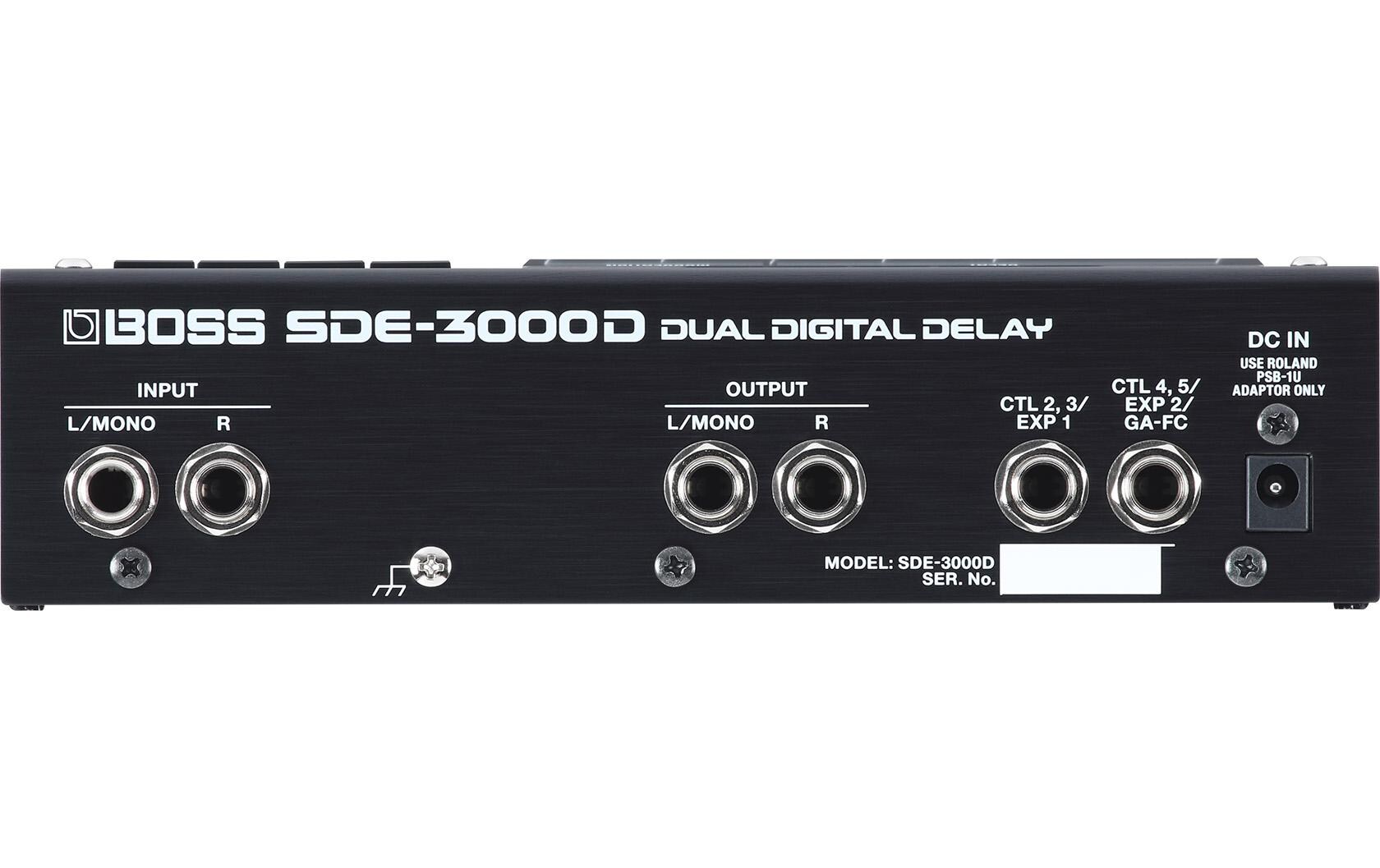 Pedal SDE-3000D<br>Dual-Delay-Pedal wie aus den 80er im Bodentreter-Format