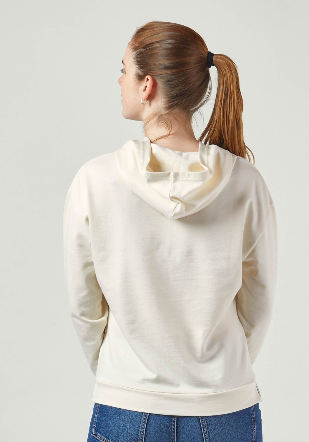 WE ARE ZRCL Damen-Hoodie Mava Basic Natural