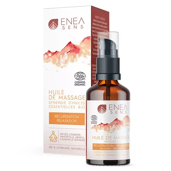 Óleo de Massagem Bio Recuperador Enea Sens COSMOS ORGANIC 50 ml