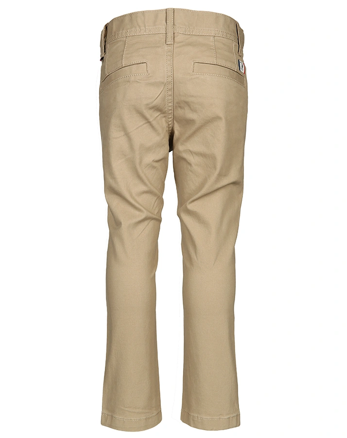Chino-Hose BOYS SLIM in khakibeige (Größe: 74)