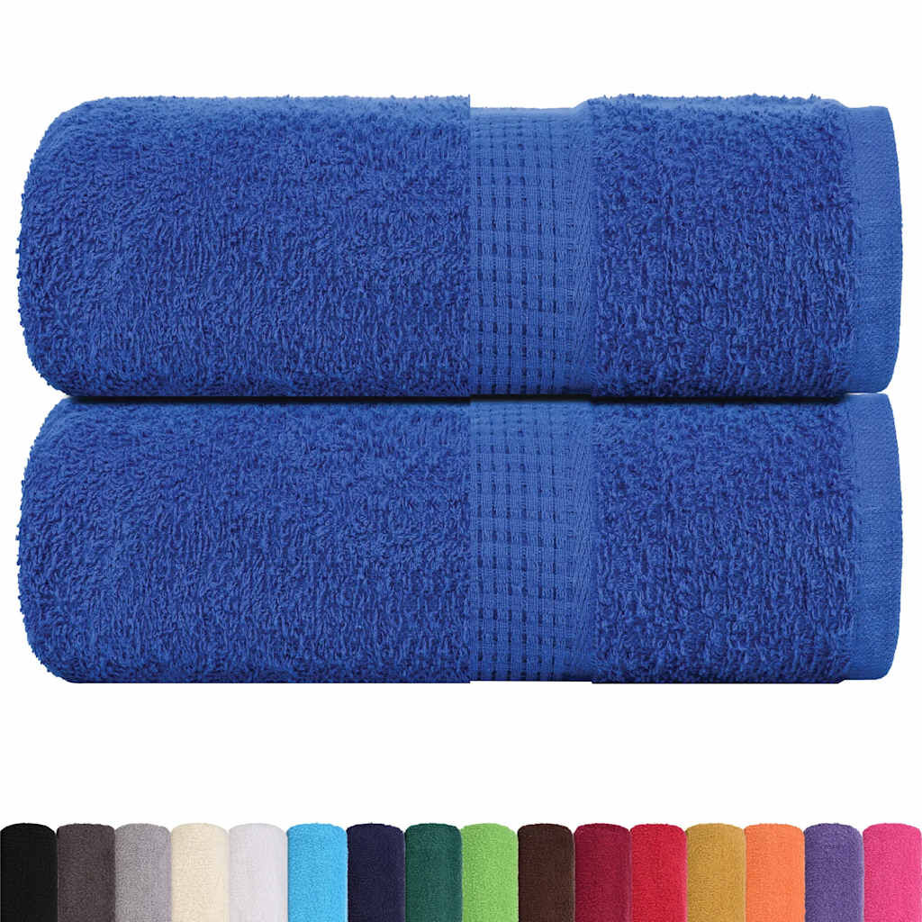 vidaXL Handdoeken 2 stuks FROGN Blauw 30x30 cm 100% Katoen