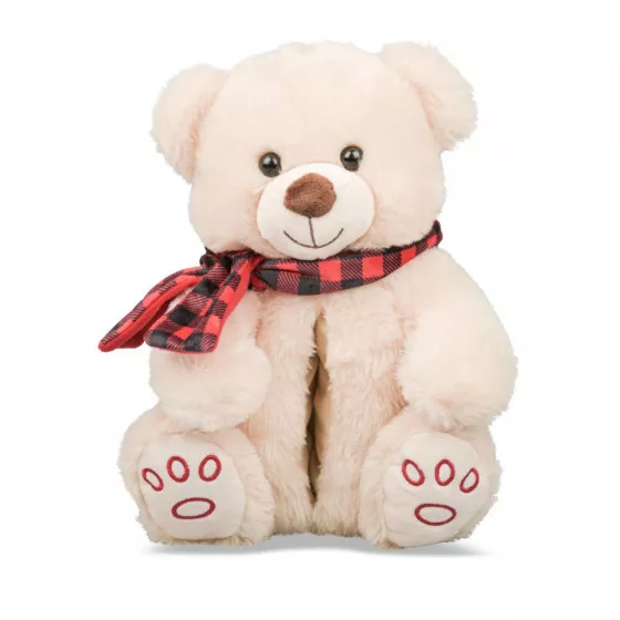 Chaussons peluche ourson BEIGE MERRY SCOTT